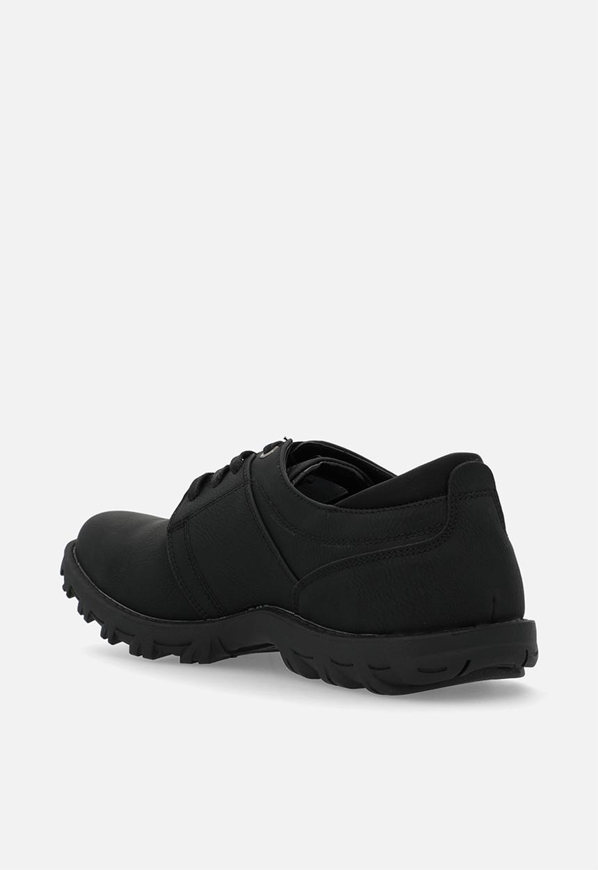 UrbanArt - TRACK 11 Faux Nubuck Mens B Pack - Black