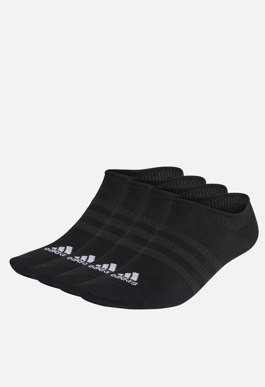 adidas Performance - Thin & light no-show socks 3 pack - black
