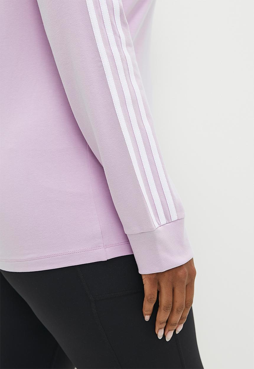 adidas Performance - Plus W 3S Long Sleeve T - Silver Dawn
