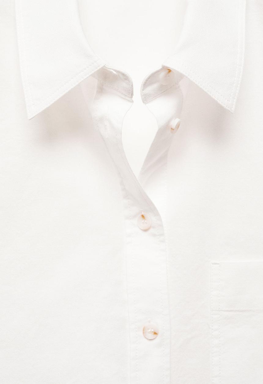 MANGO - Shirt marble - neutral