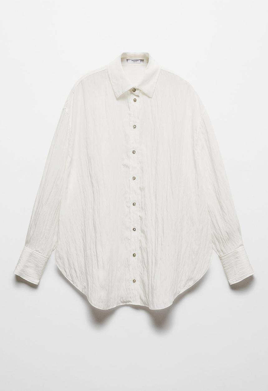 MANGO - Shirt paul - natural