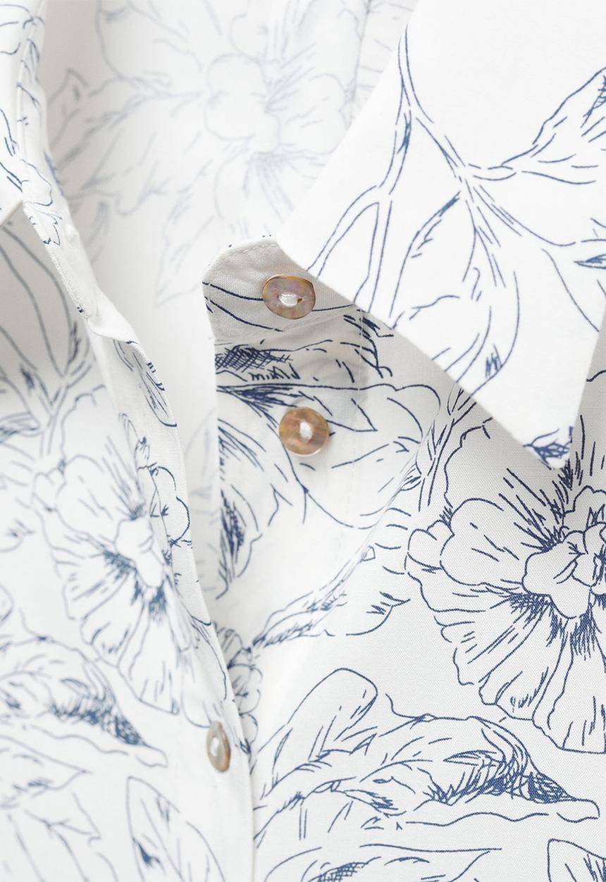 MANGO - Shirt urban - white