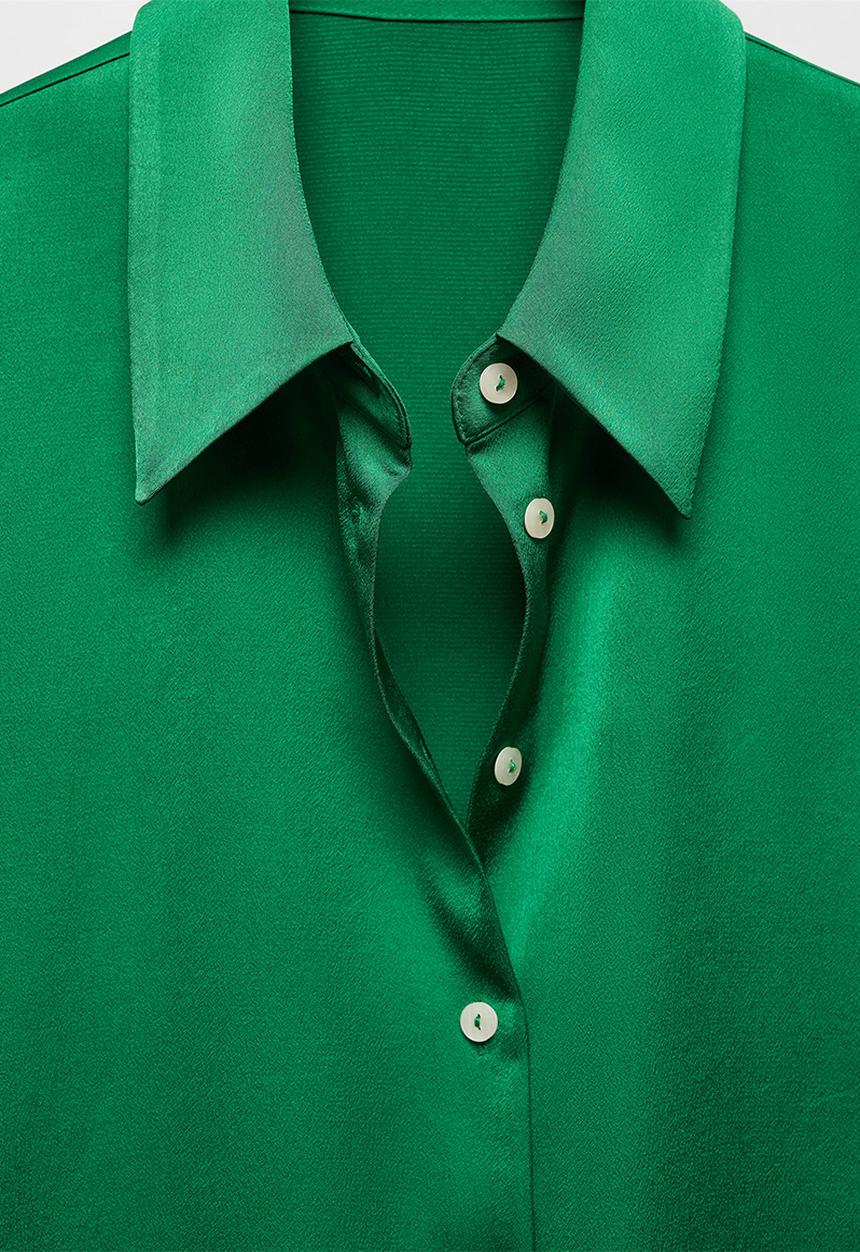 MANGO - Shirt ideale - green