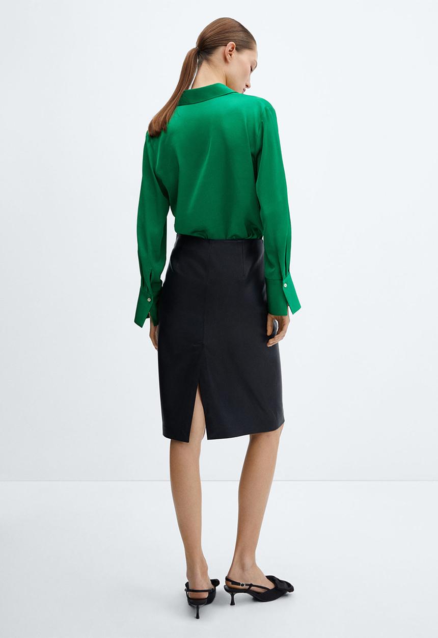 MANGO - Shirt ideale - green