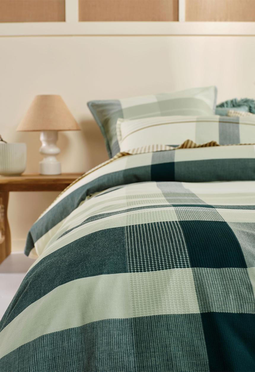 Linen House - Levon duvet cover set - jade