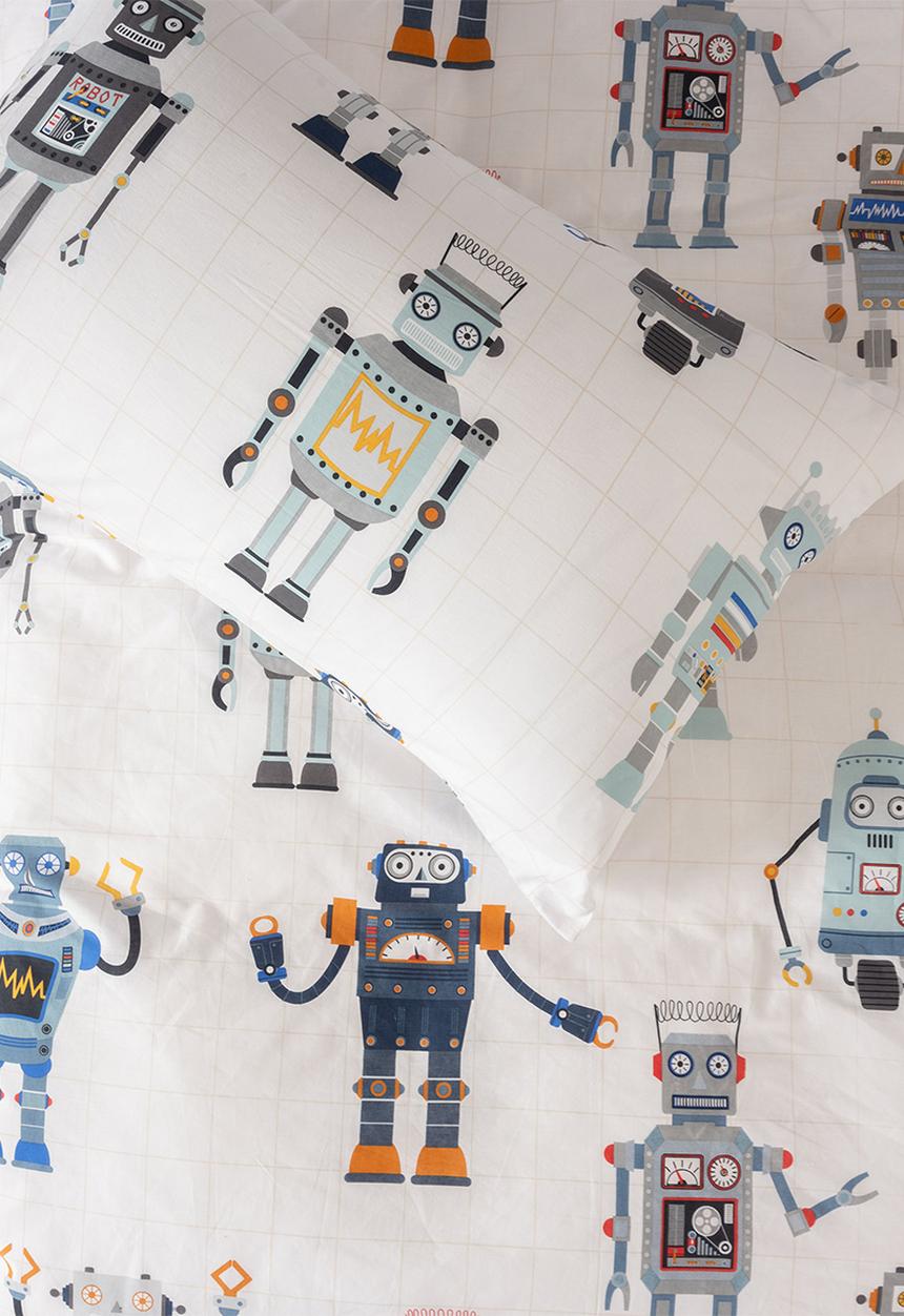 Linen House - Retro Robot Duvet Cover Set