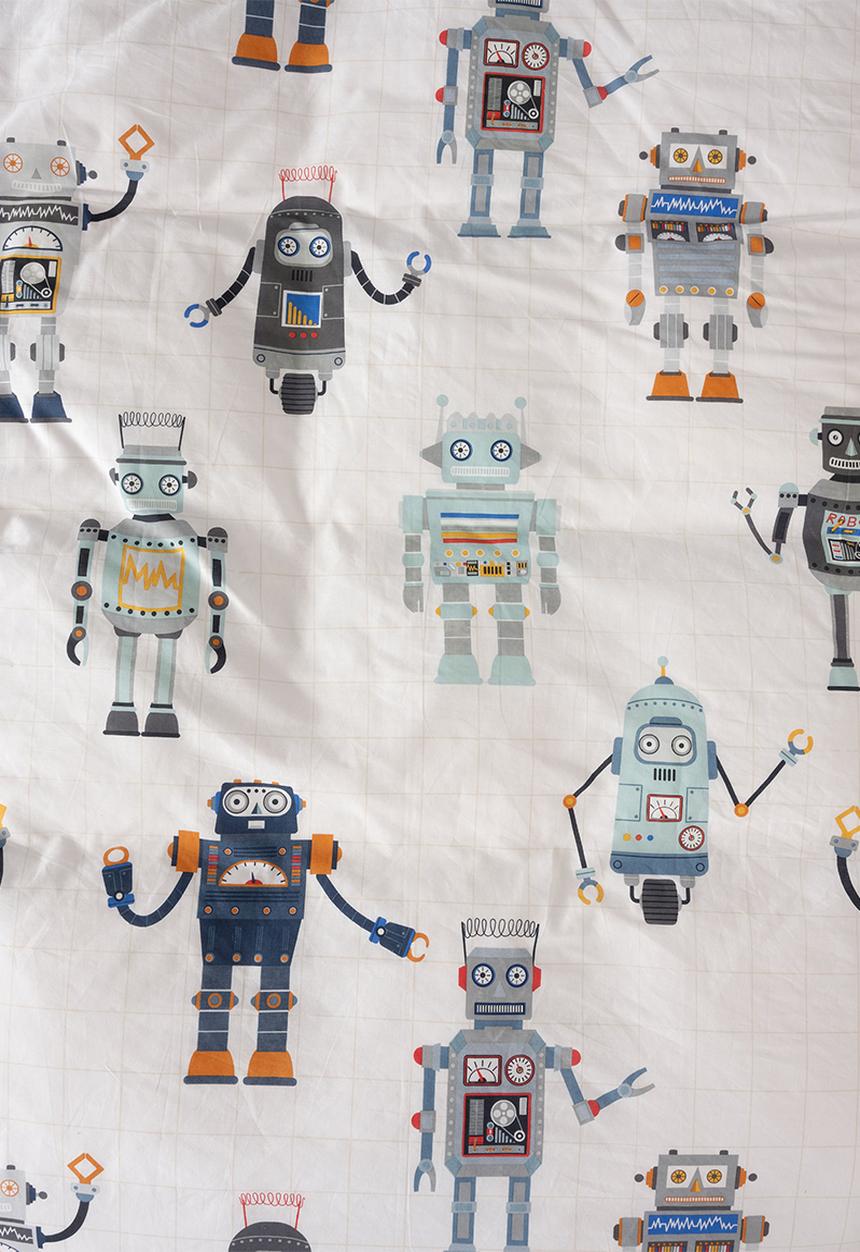 Linen House - Retro Robot Duvet Cover Set