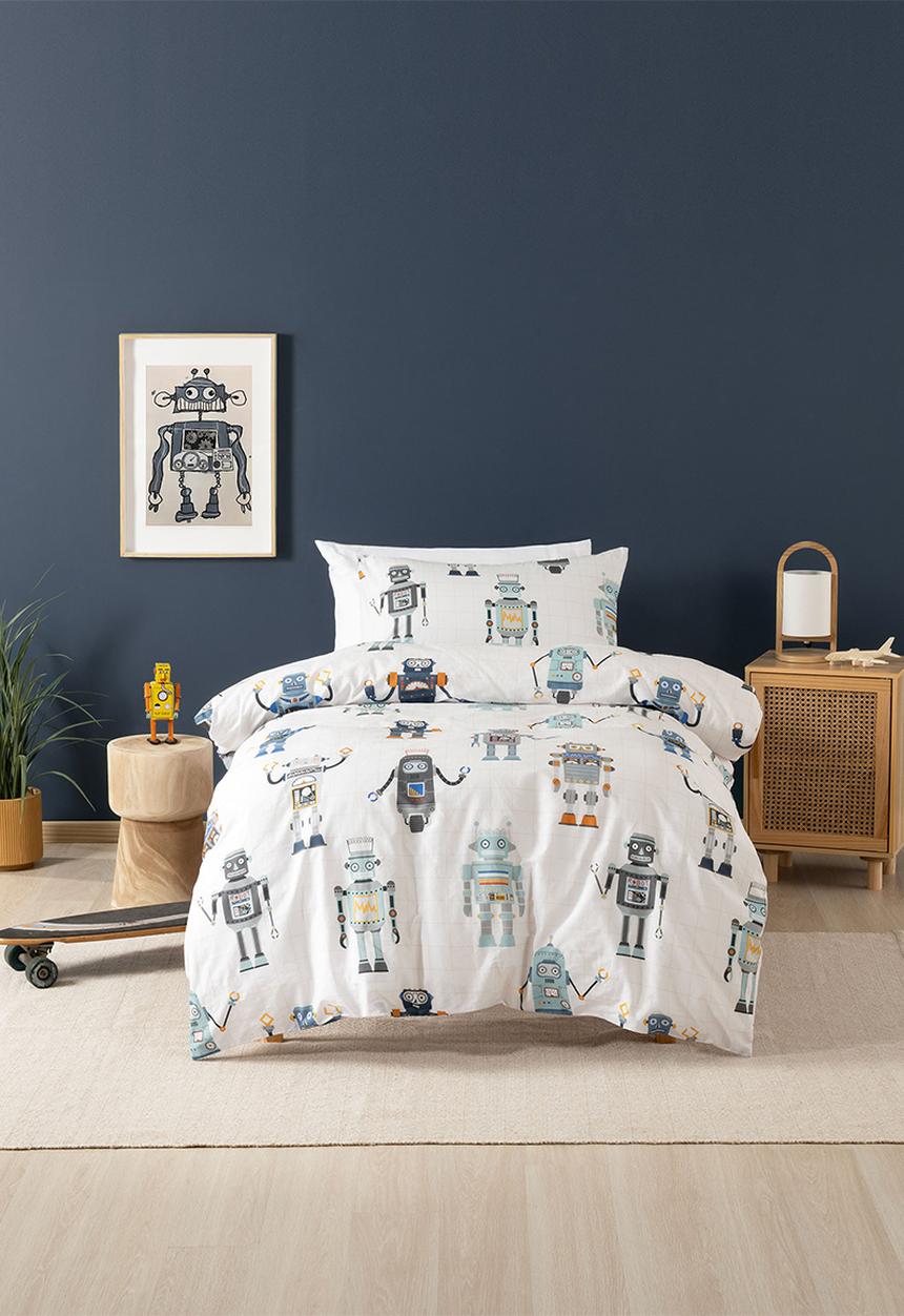 Linen House - Retro Robot Duvet Cover Set