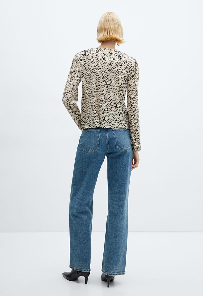 MANGO - Blouse pomelo - light beige
