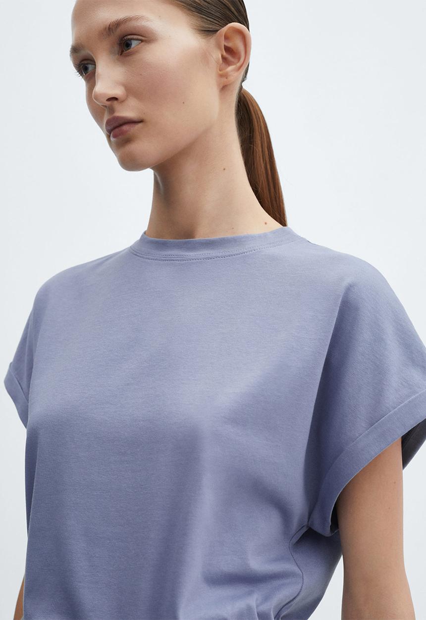 MANGO - T-shirt sevilla - medium blue