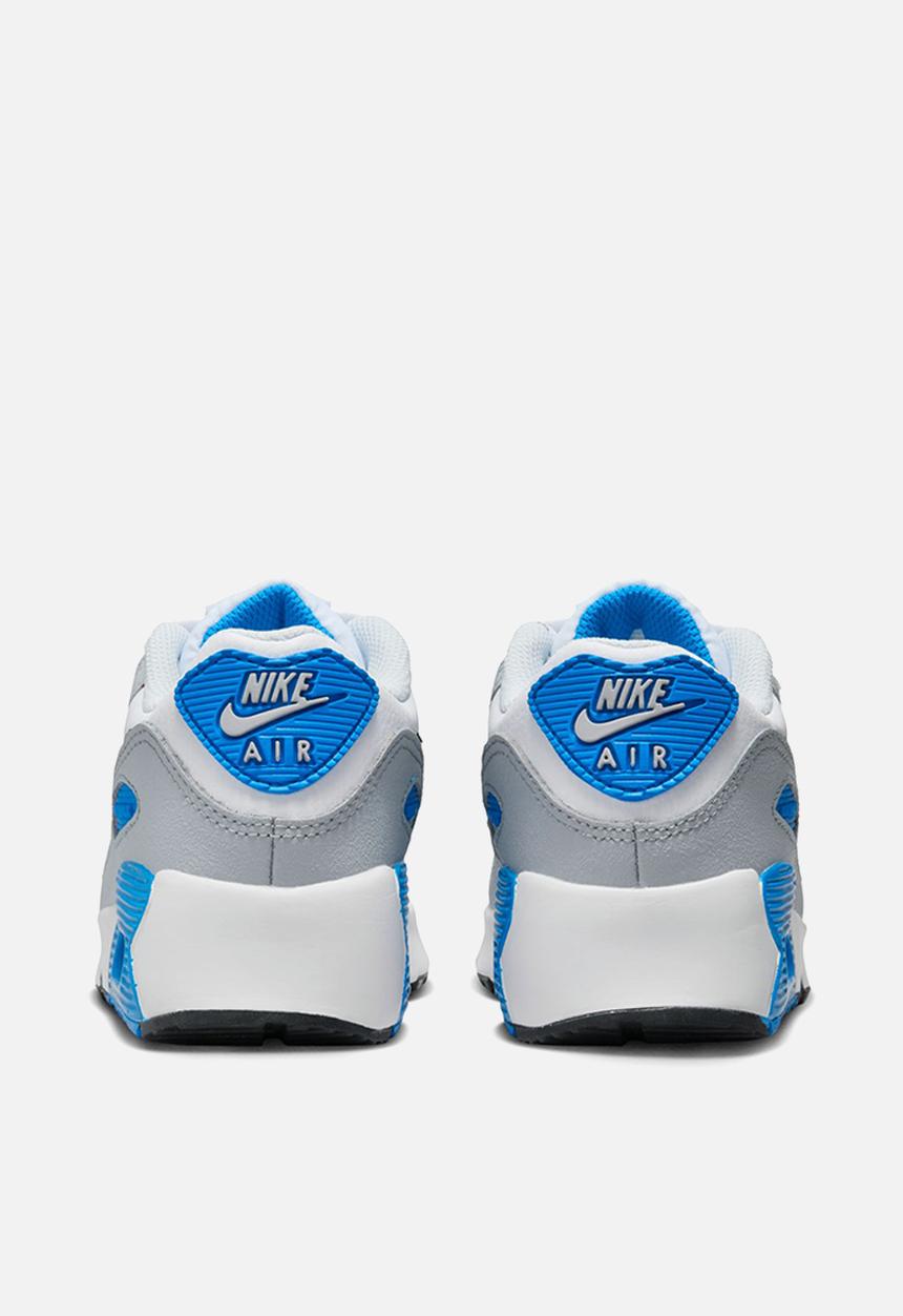 Nike - Nike Air Max 90 Ltr Psv - White/Black-Photo Blue-Pure Platinum