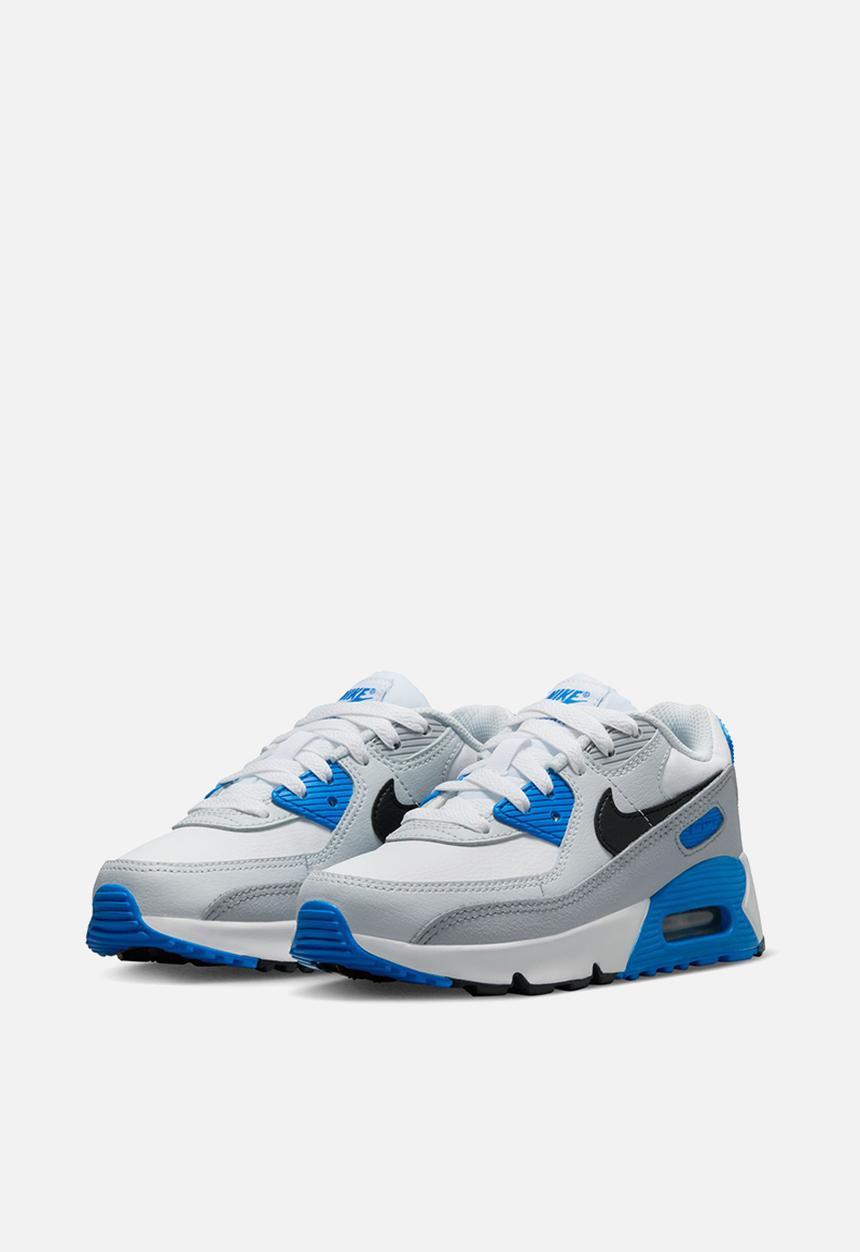 Nike - Nike Air Max 90 Ltr Psv - White/Black-Photo Blue-Pure Platinum