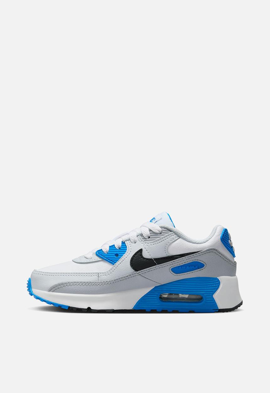 Nike - Nike Air Max 90 Ltr Psv - White/Black-Photo Blue-Pure Platinum