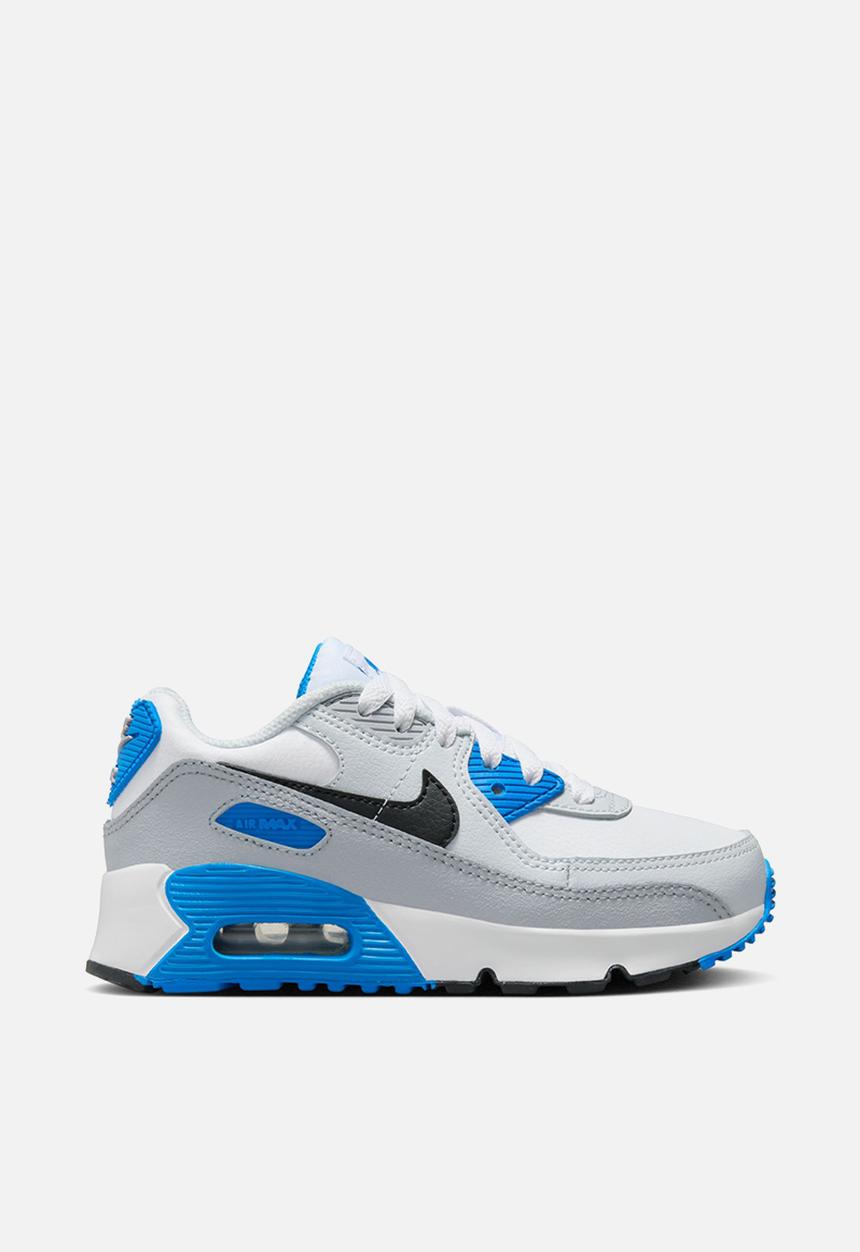 Nike - Nike Air Max 90 Ltr Psv - White/Black-Photo Blue-Pure Platinum
