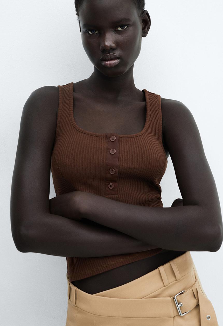 MANGO - Top walnut - brown