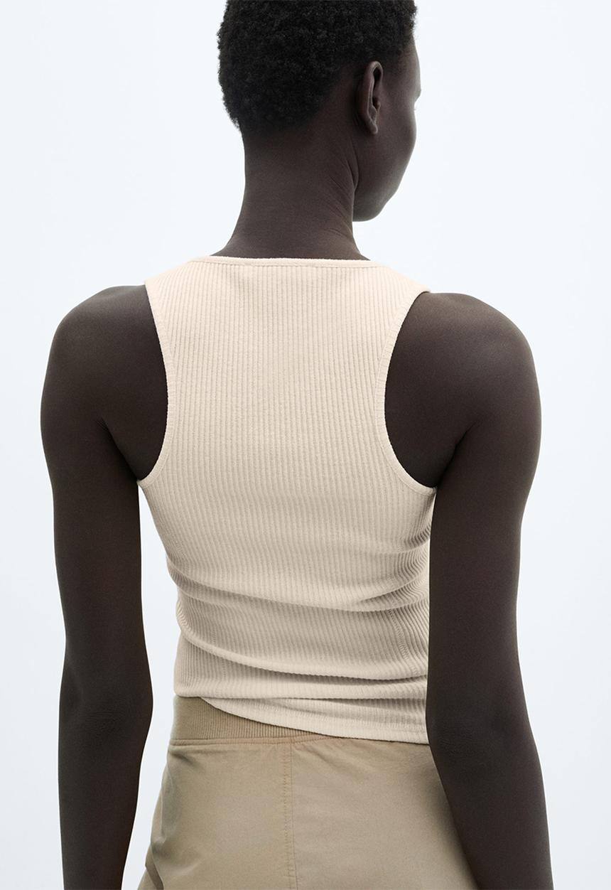 MANGO - Top walnut - light beige