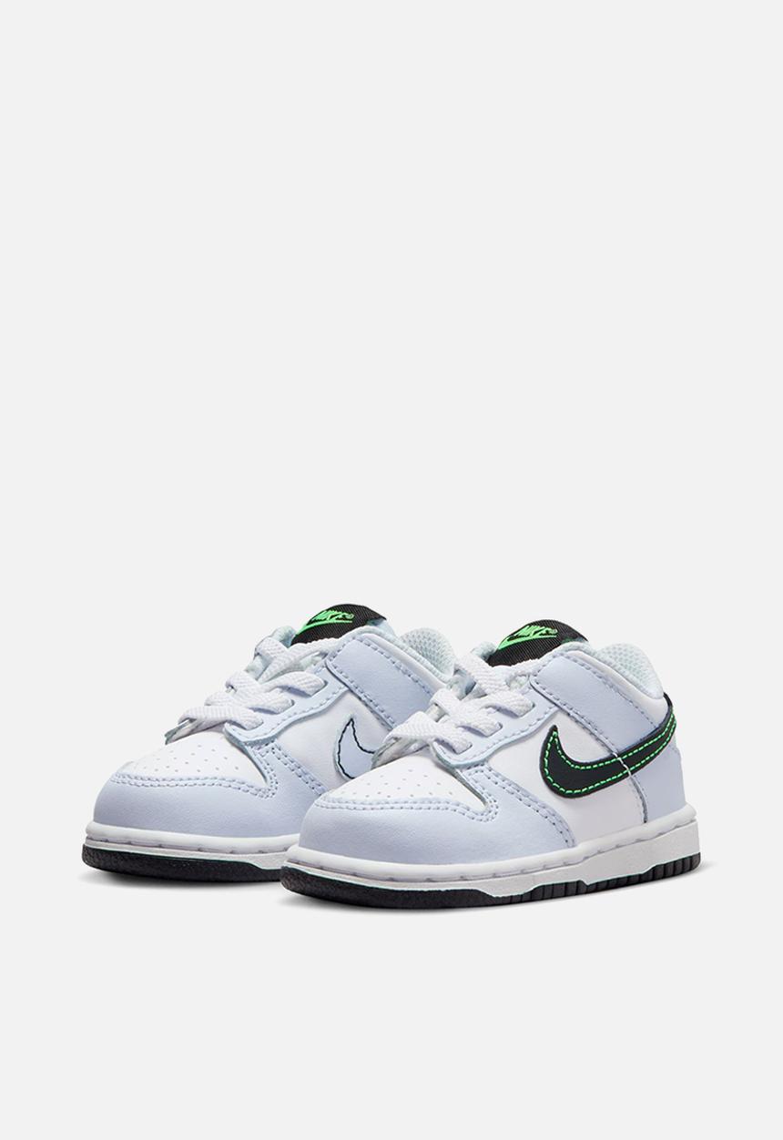 Nike - Nike Dunk Low TD - White/Black-Football Grey-Green Strike