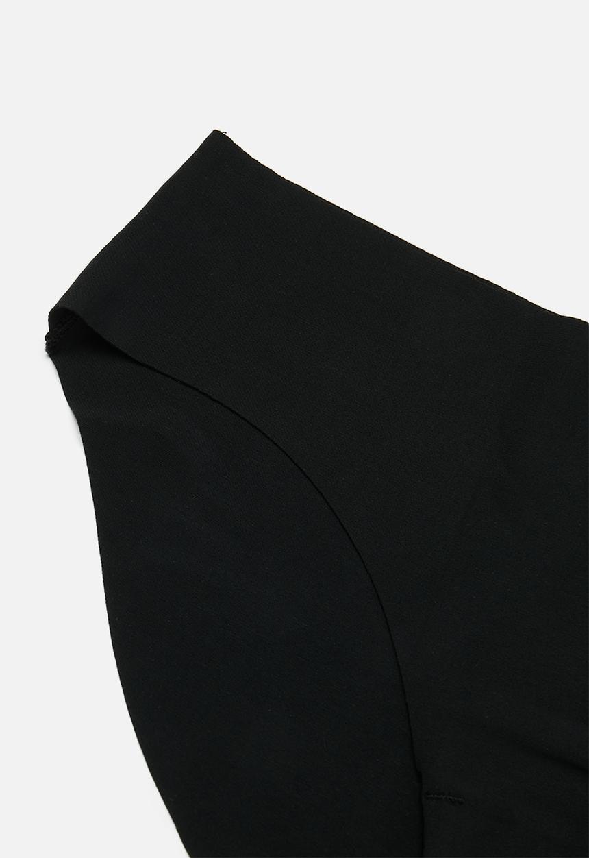 Cotton On - The Invisible Bikini Brief 3 Pack - Black/ Black/Black