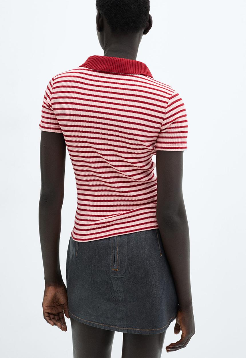 MANGO - T-shirt almond - pink
