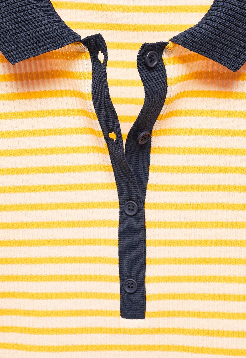 MANGO - T-shirt almond - light pastel yellow