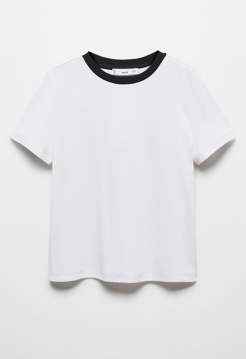 MANGO - T-shirt dolores - white