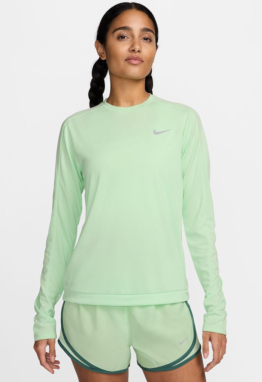 Nike - W Nk Df Pacer Crew - Vapor Green/Reflective Silv