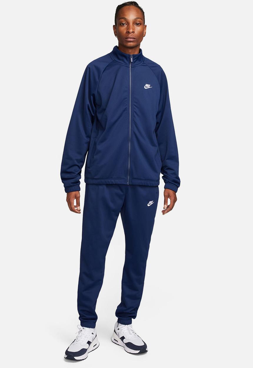 Nike - Club  Poly-Knit Tracksuit set - midnight navy/white