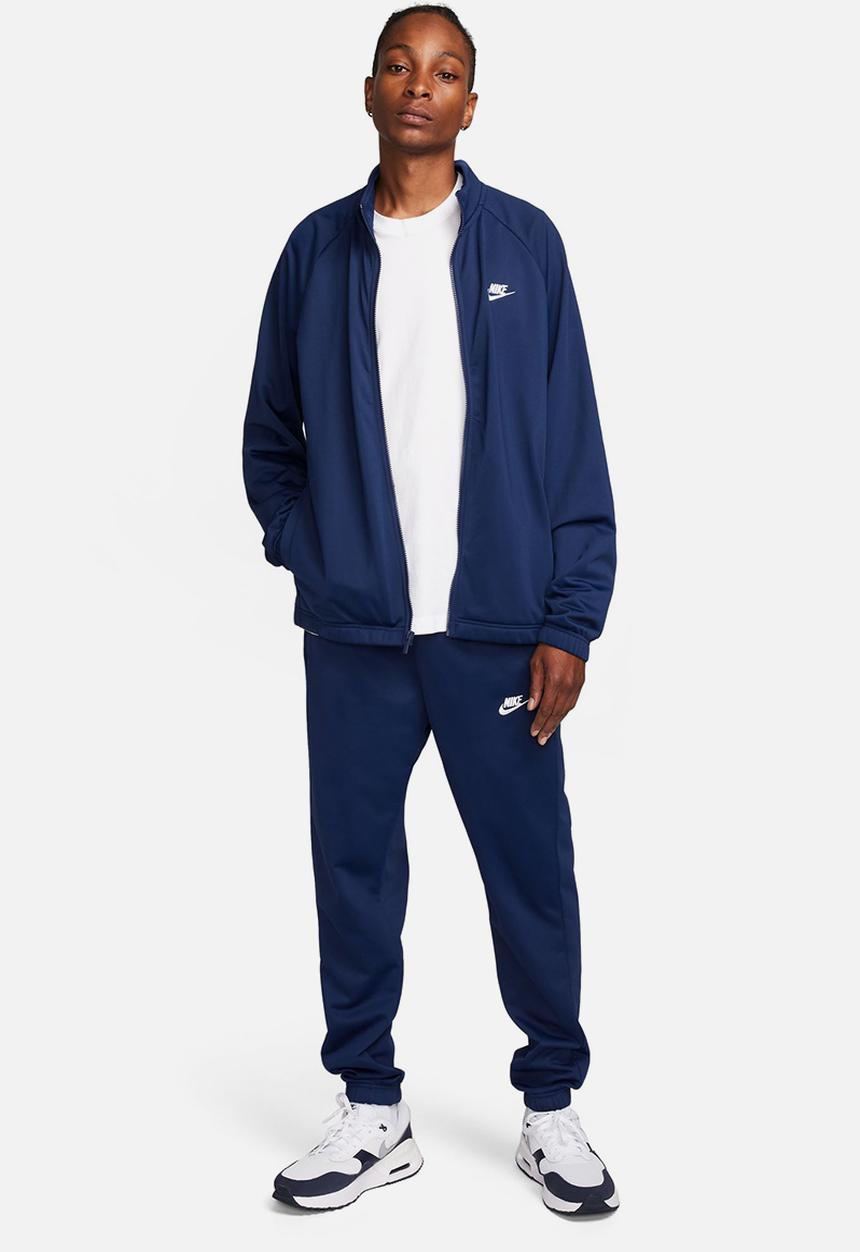 Nike - Club  Poly-Knit Tracksuit set - midnight navy/white