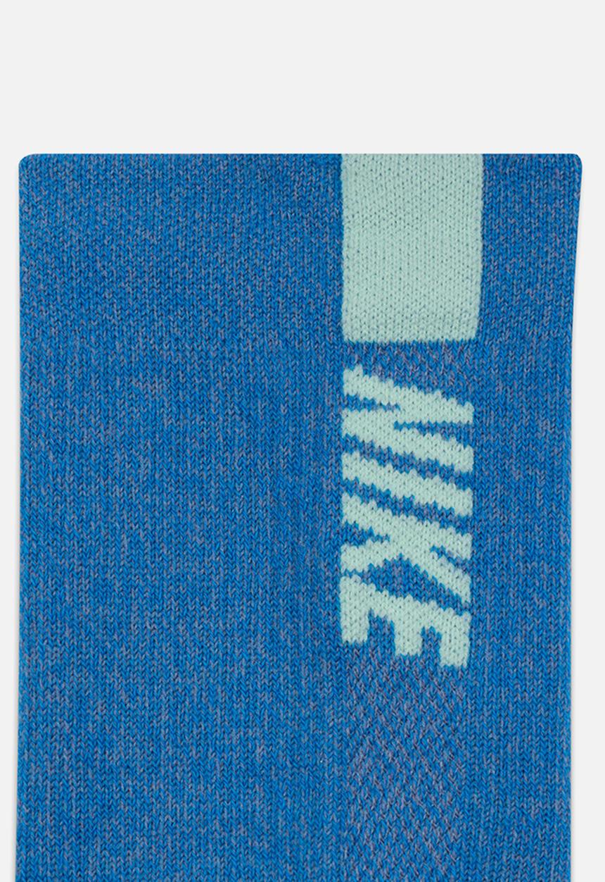 Nike - Run Multiplier Crew Socks (2 Pairs) - blue