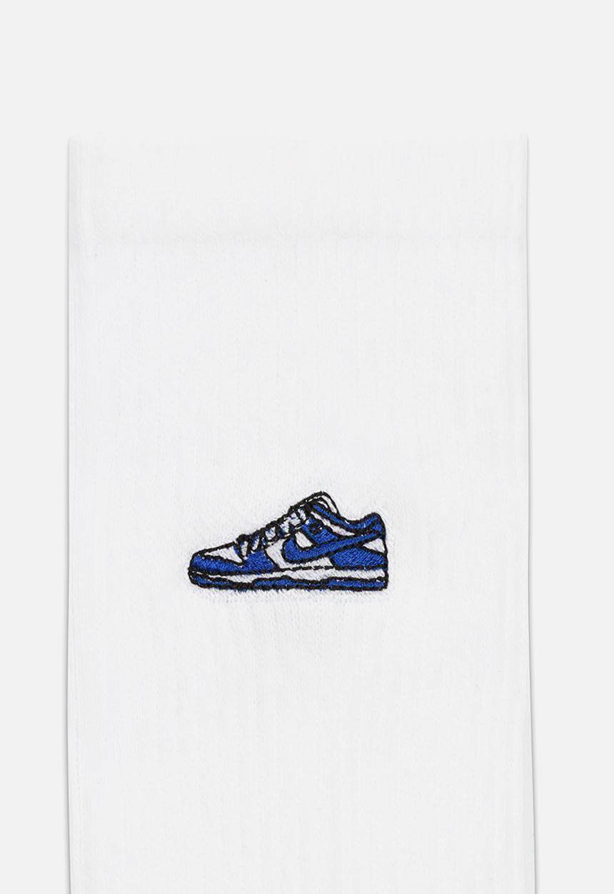 Nike - Nike Everyday Plus Cushioned crew socks (1pr) - white/var royal/black