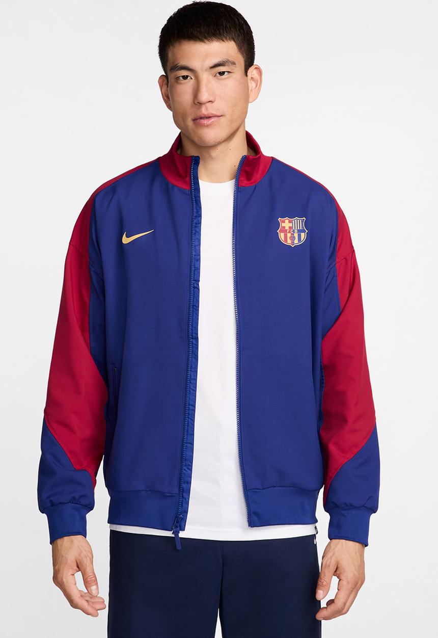 Nike - Barcelona FCB Dri-Fit strike anthem jacket - deep royal blue