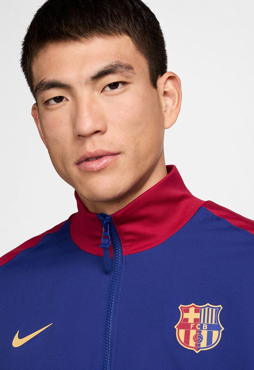 Nike - Barcelona FCB Dri-Fit strike anthem jacket - deep royal blue