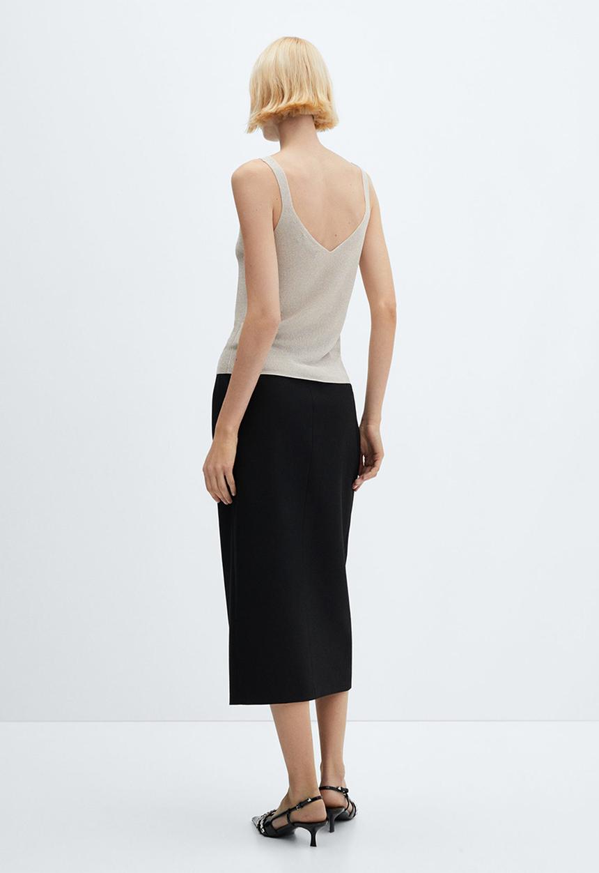 MANGO - Top kling - silver