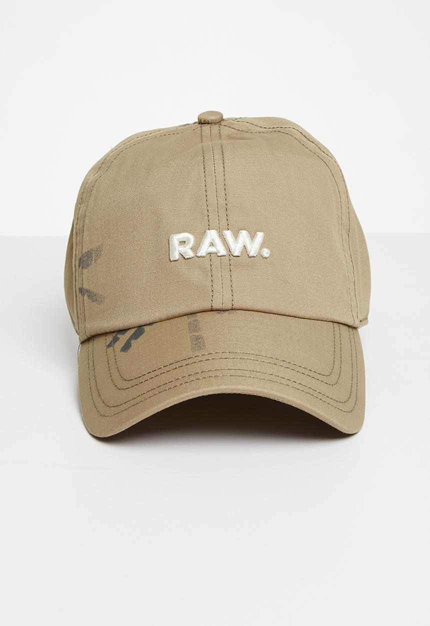 G-STAR - Avernus Raw Aw Baseball Cap - Safari Banana Tree