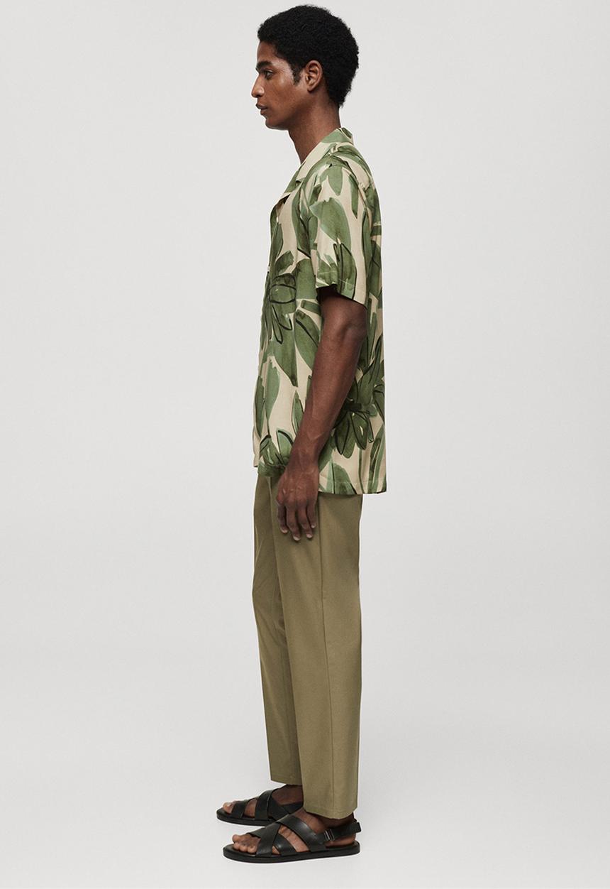 MANGO - SHIRT MAUIV- GREEN