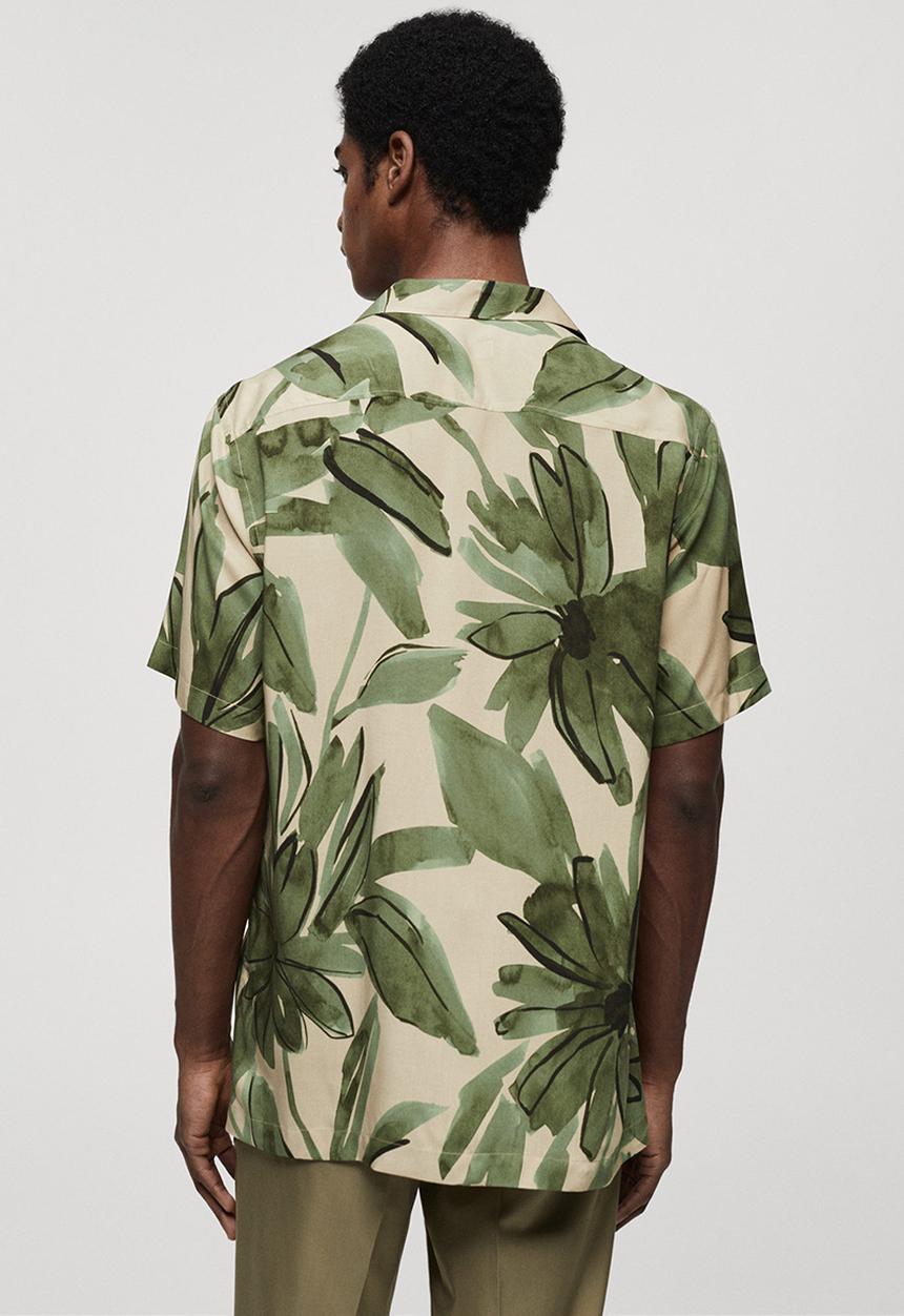 MANGO - SHIRT MAUIV- GREEN