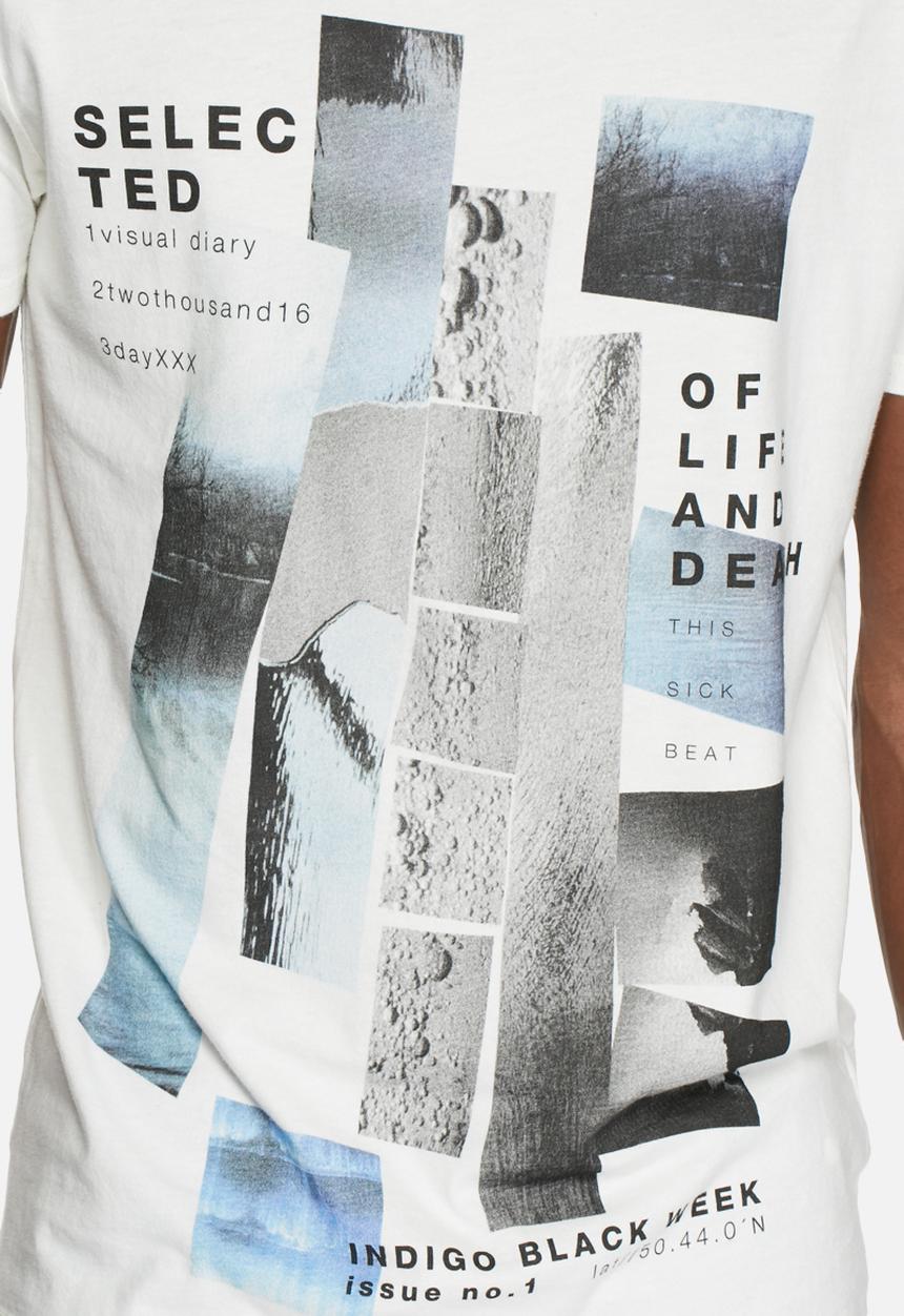 Selected Homme - Life Tee 