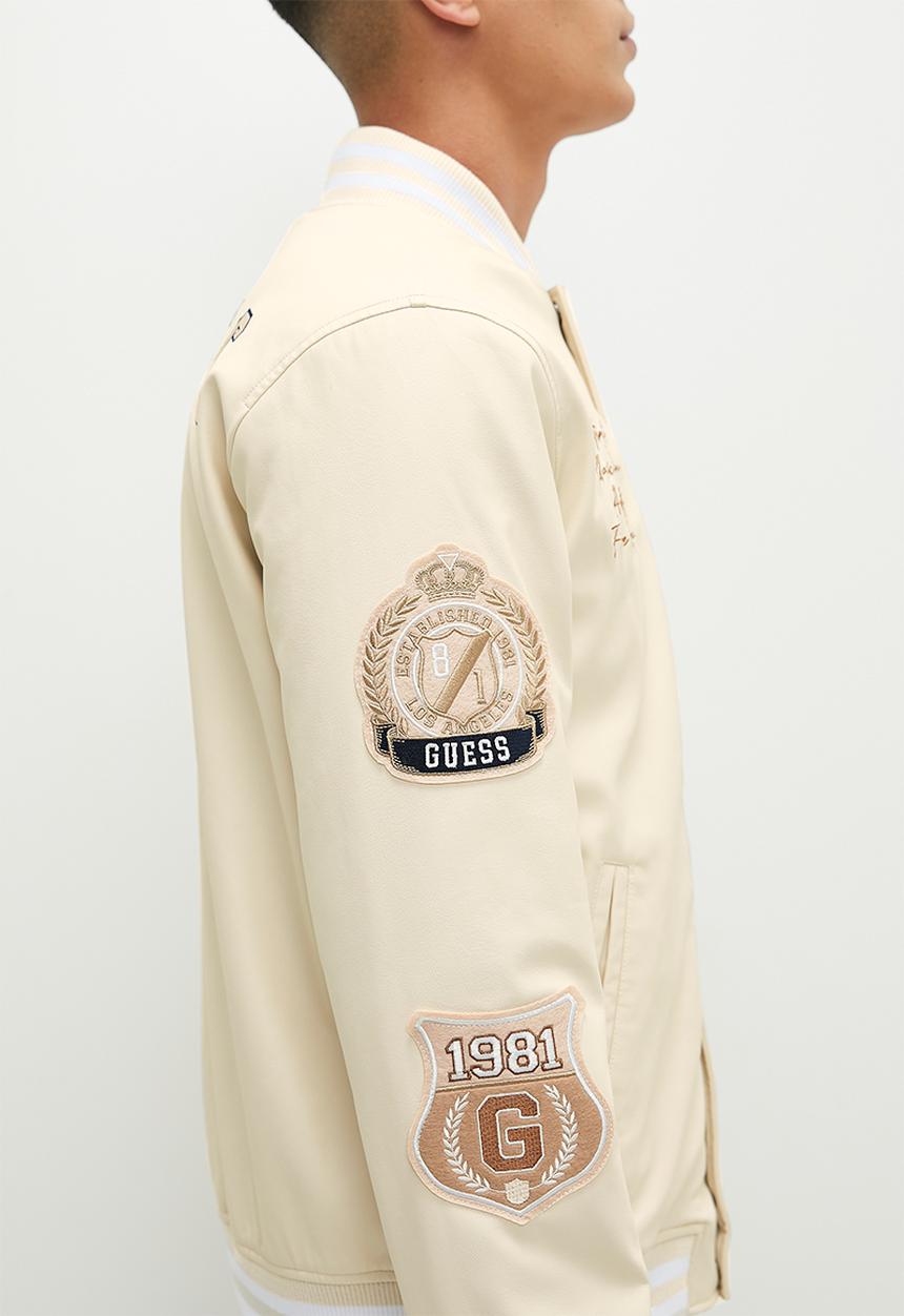 GUESS - Varsity bomber - quicksand