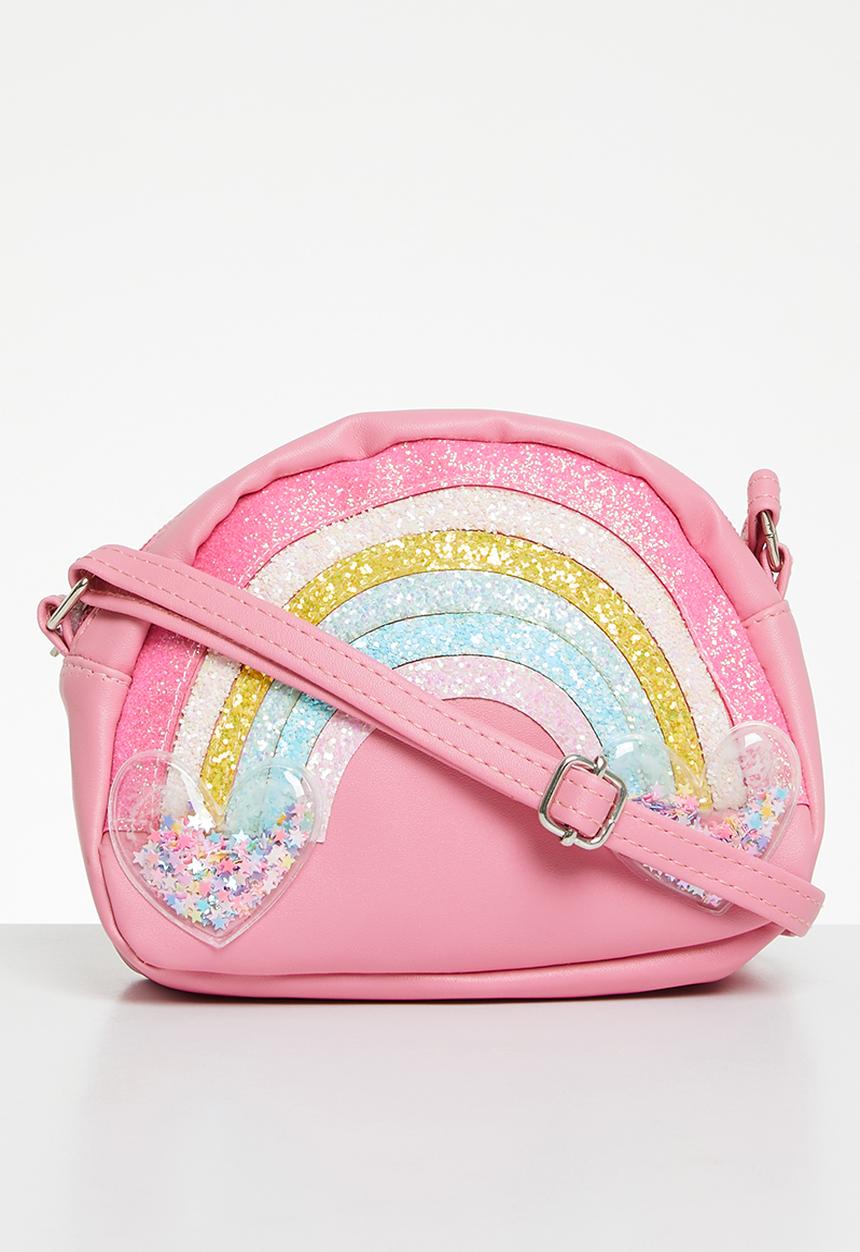 Pop Candy - Rainbow crossbody bag - pink
