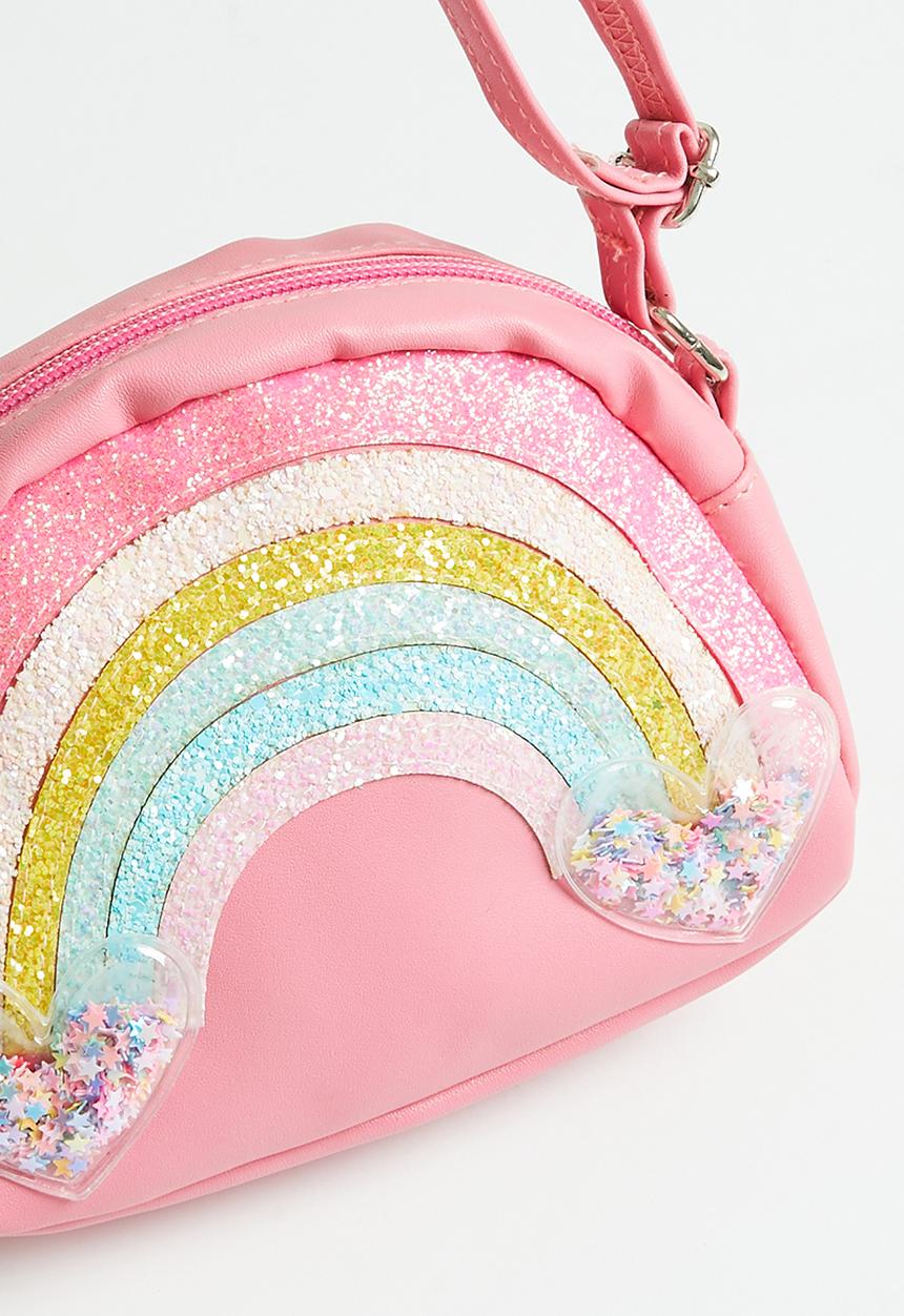Pop Candy - Rainbow crossbody bag - pink