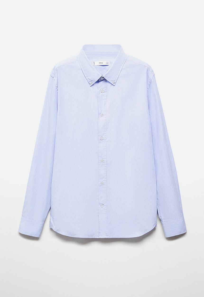 MANGO - Shirt arezzo - sky blue