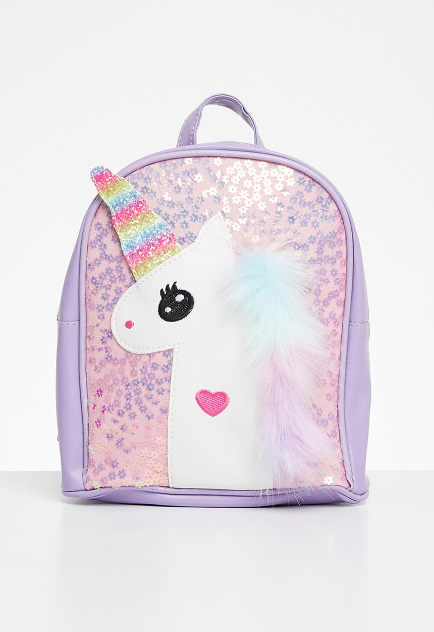 Pop Candy - Mettalic back pack - purple