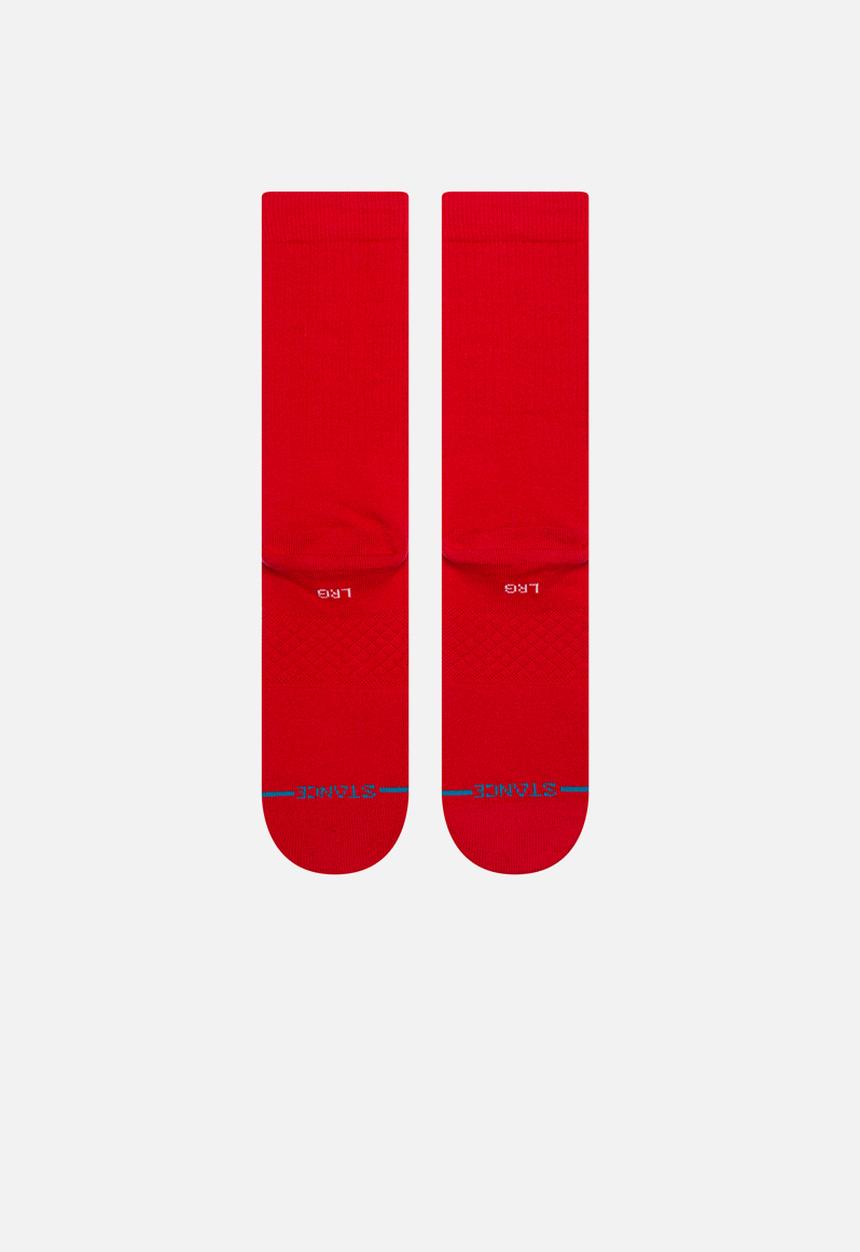 Stance Socks - Icon Crew - Red