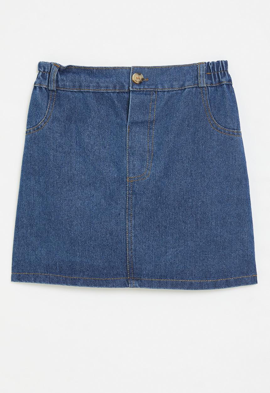 Pop Candy - Denim skirt - blue