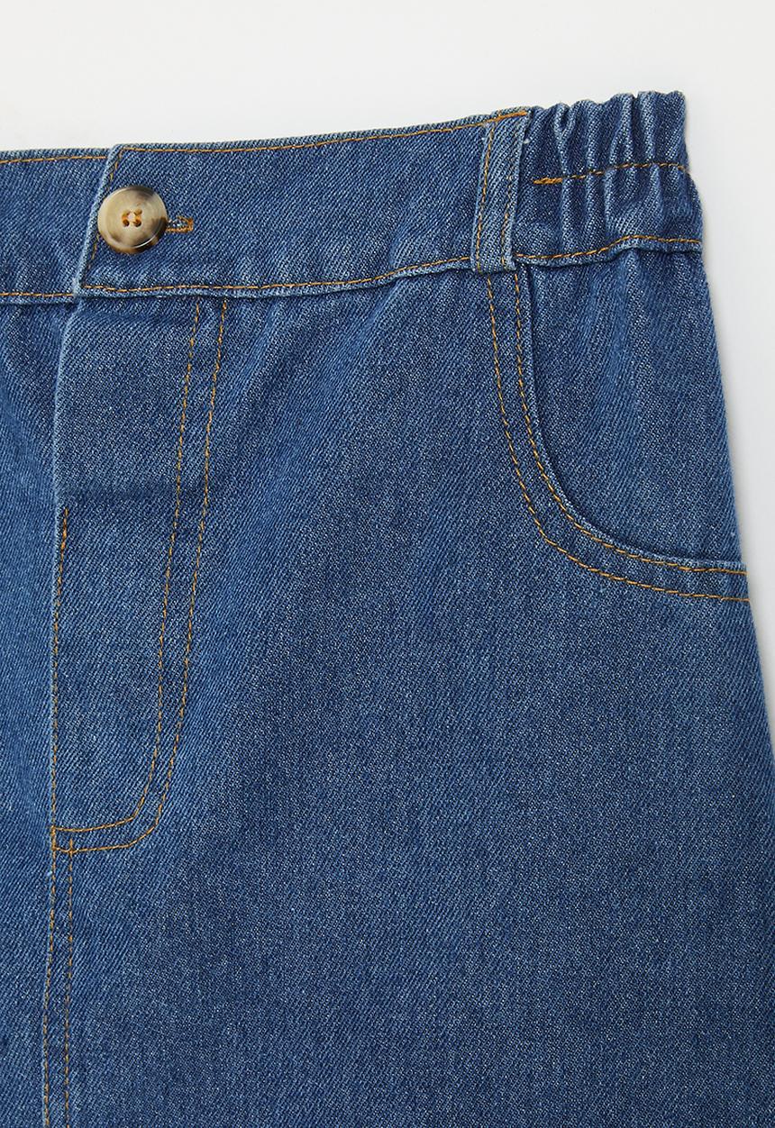 Pop Candy - Denim skirt - blue