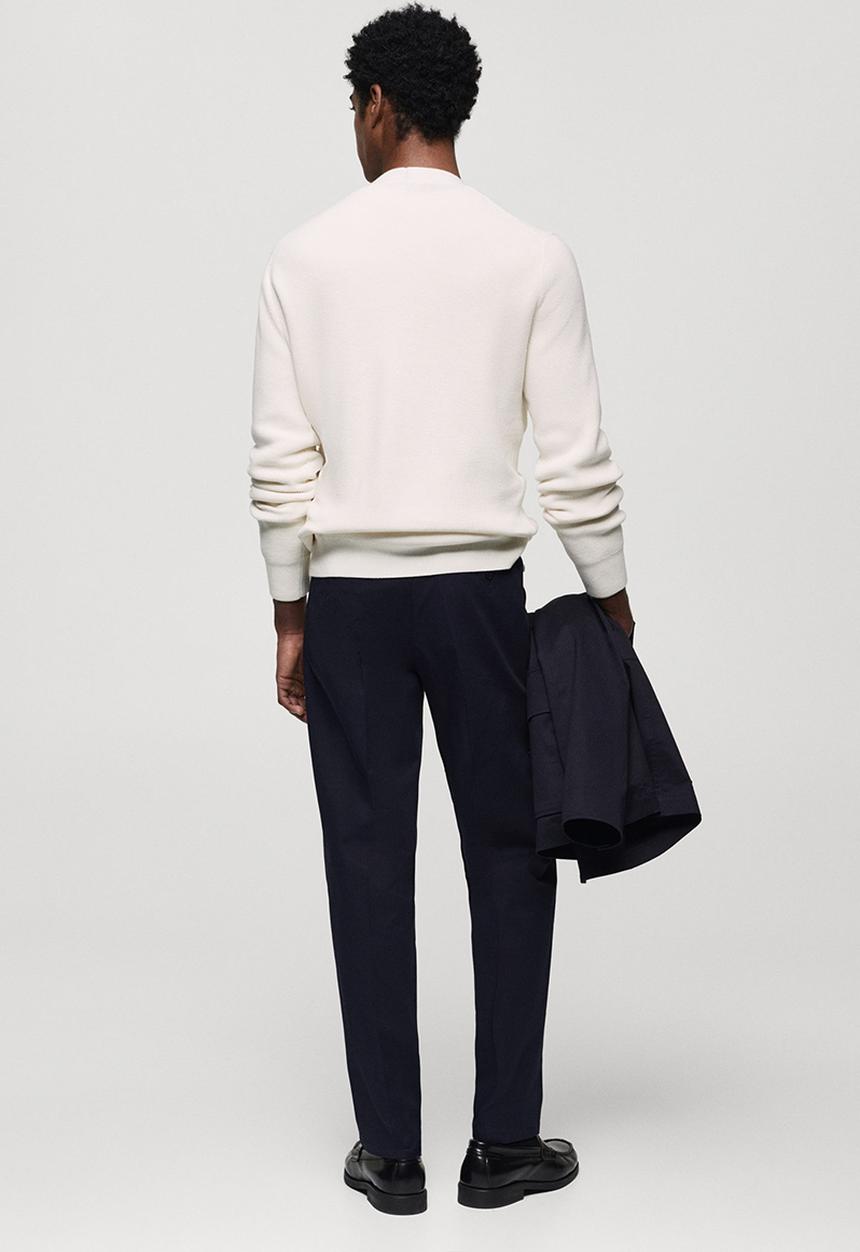 MANGO - Cardigan cottonc - off white