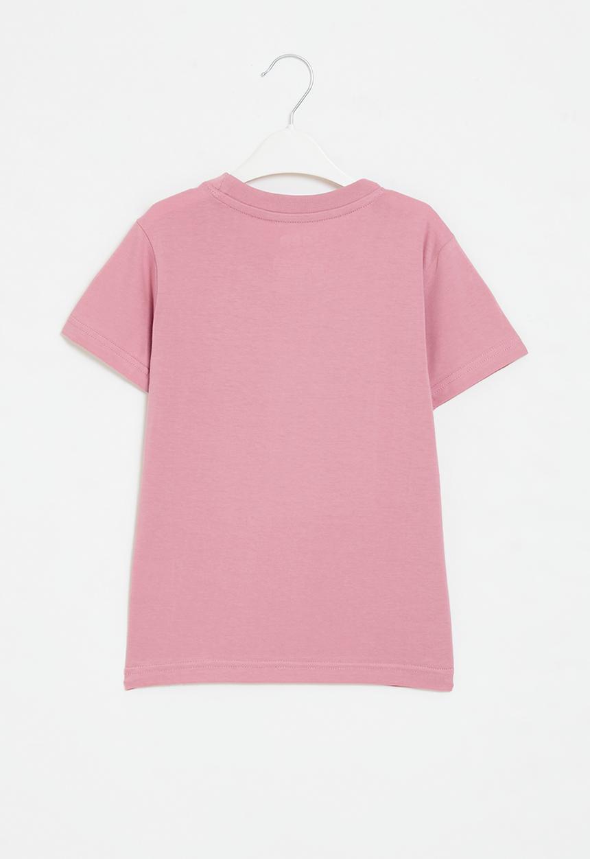 JEEP - Paw print logo tee - vintage pink