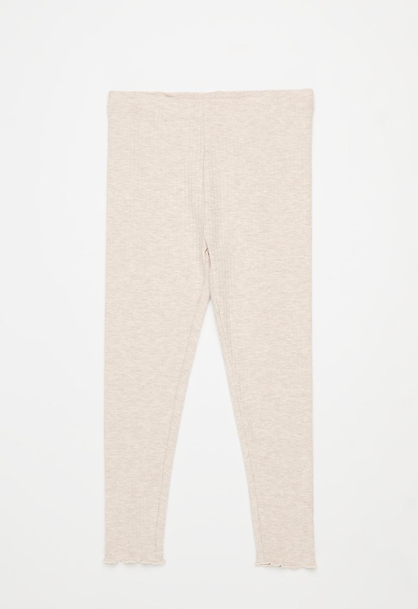 MANGO - Leggings carla - sand