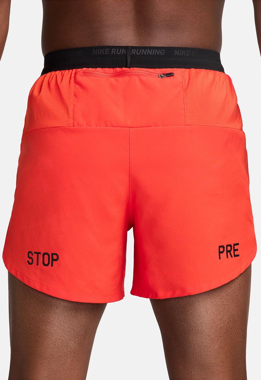 Nike - Flex Stride Run Energy 5" Shorts- picante red/blackanthracite/black
