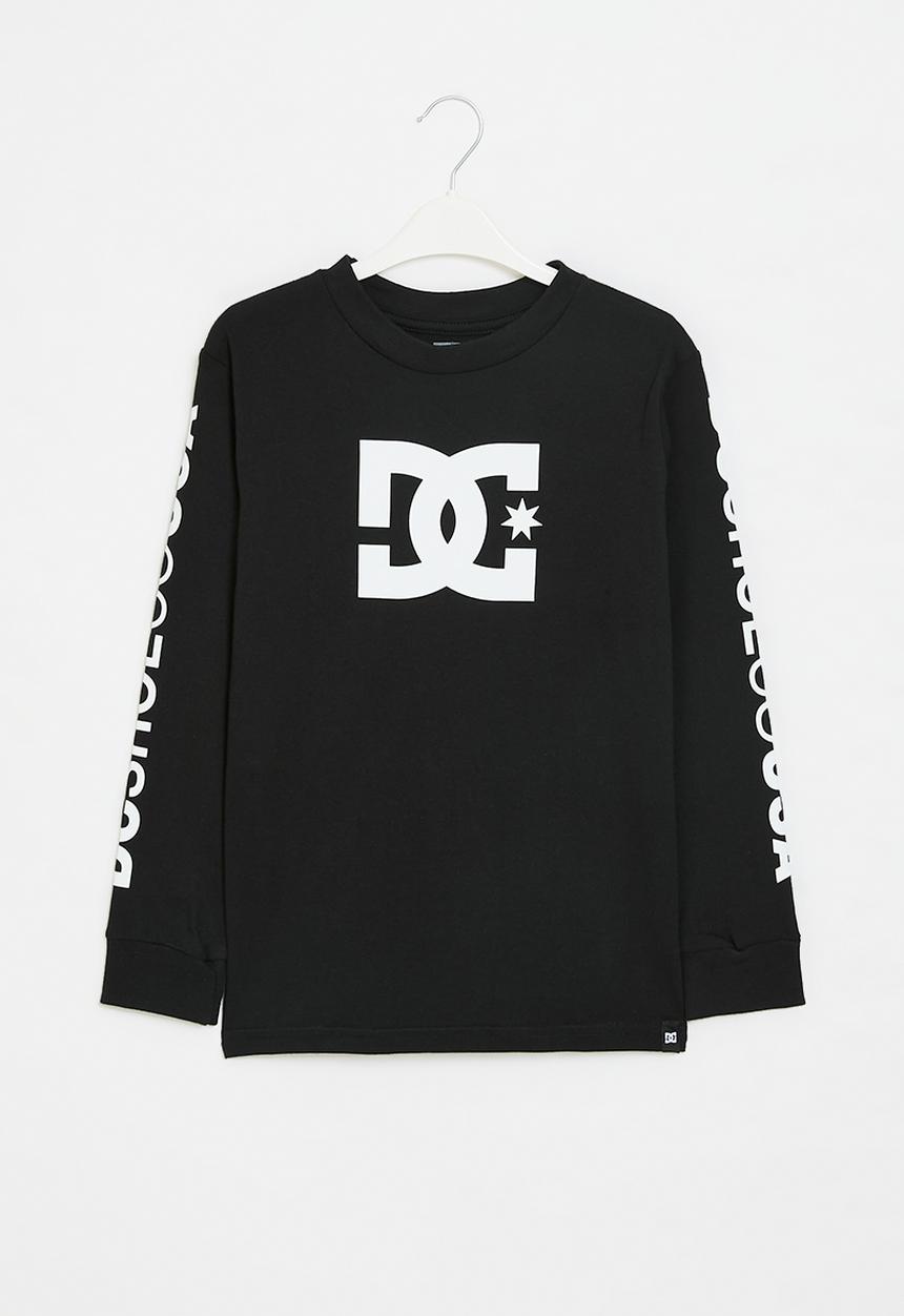 DC - Dc star long sleeve boy - black